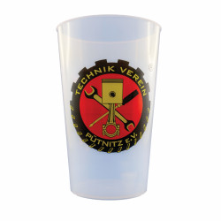 EXKLUSIVES JUBILÄUMS TRINKBECHER 0,5 L